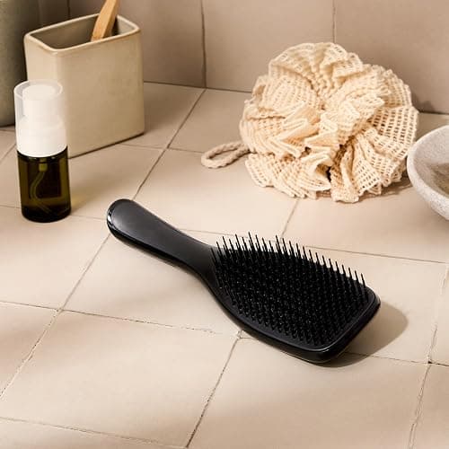 Tangle Teezer Ultimate Detangler Curly Hair Brush, 3C to 4C, Black | Patented two-tier, firm-flex teeth detangle, reduce breakage & frizz on wet or dry hair; hairbrush for curly to coily hair thumbnail 9