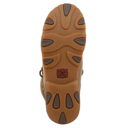 Twisted X Women's Original Chukka Driving Moc, Bomber - Bomber & Checkered Vamp - 8 thumbnail 6