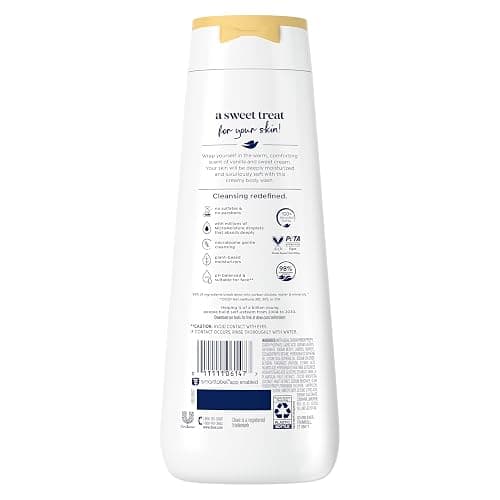 Dove Vanilla Body Wash for Deeply Moisturized & Hydrated Skin 20 FO thumbnail 2