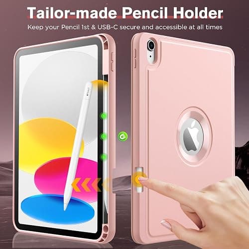 MoKo for iPad (A16) 11th Generation 2025 Rose Gold thumbnail 5