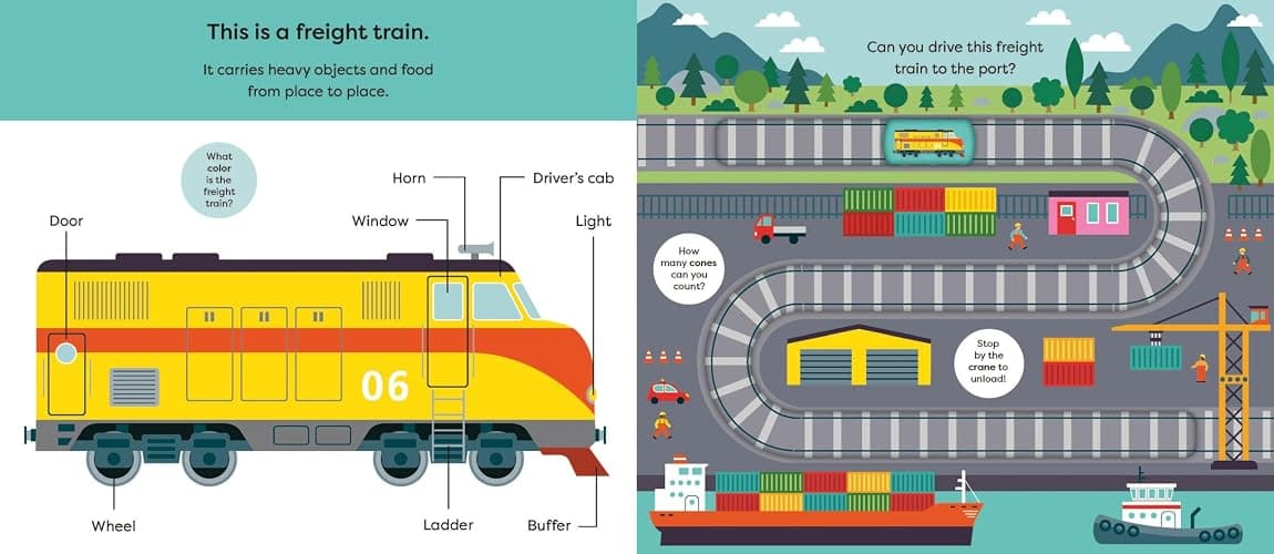Make Tracks: Trains Book thumbnail 3