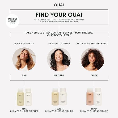 OUAI Fine to Medium Hair Treatment Masque - Hydrating Hair Mask to Help Repair Strands & Increase Shine - With Shea Butter, Keratin and Panthenol - Paraben, Phthalate & Sulfate Free (8 Fl Oz) thumbnail 3