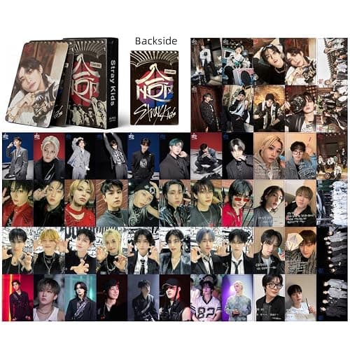XJCXJC 6 Boxes/330Pcs Stray Photocards Set Skz Lomo Cards Merch Stay Photo Cards Fans Gifts thumbnail 6