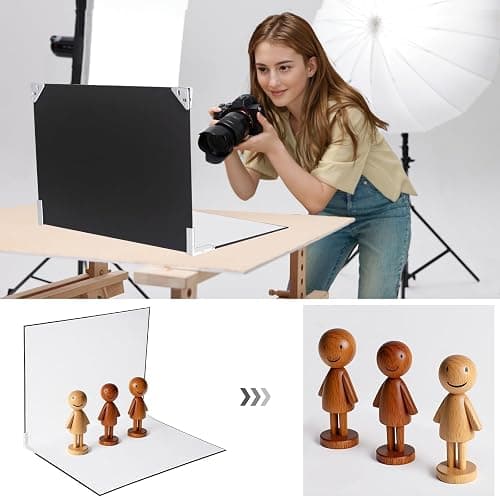 Yoocheese Photo Backdrop for Product Photography, 16.5×11.7in Compact Kit | Tabletop photography for food, jewelry and small products. Designed for UGC creators, online sellers and small businesses. thumbnail 9
