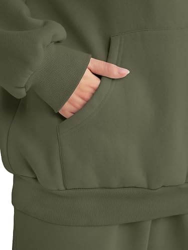AUTOMET Womens 2 Piece Outfits Lounge Hoodie Sweatsuit Sets Plus Size Fall Fashion Clothes Airport Travel Pants Tracksuits thumbnail 6