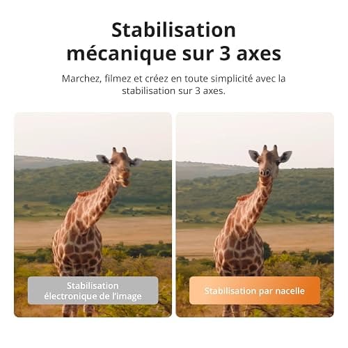 DJI Bundle Essentiel Osmo Pocket 4, caméra vlog de Poche avec nacelle | Capteur CMOS 1 pouce et 4K/240 ips, stabilisation sur 3 axes, zoom sans perte 2×, stockage intégré de 107 Go thumbnail 4