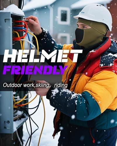Balaclava Face Ski Breathable Winter Mask for Men Women-Cold Weather Thermal Shiesty Gear for Ski Motorcycle Outdoor Work thumbnail 6