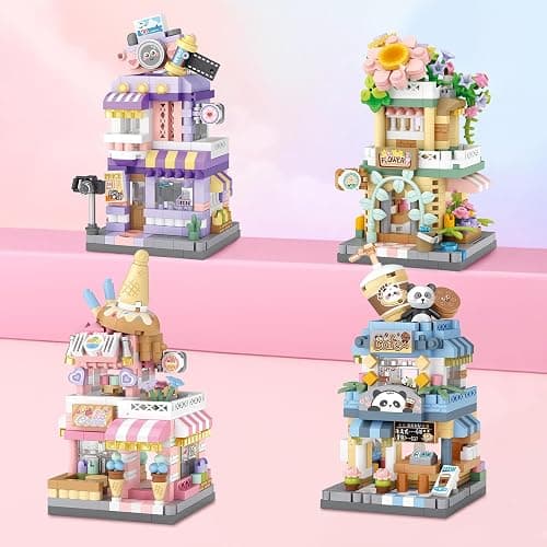 4-pack meiest mini city shop set thumbnail 6