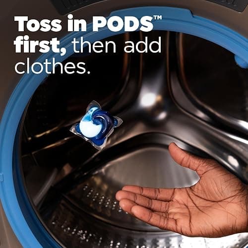 Tide Ultra OXI Power PODS with Odor Eliminators Laundry Detergent Pacs, HE Compatible, Works on Visible and Invisible Dirt, 45 Count Pacs - 45 Count (Pack of 1) - Other thumbnail 8
