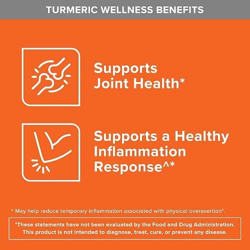 Qunol Turmeric Curcumin 2250mg, Black Pepper Extract for Enhanced Absorption, Supports Healthy Inflammation Response and Joint Health, Dietary Supplement, Vegetarian Formula, 90 Capsules thumbnail 3