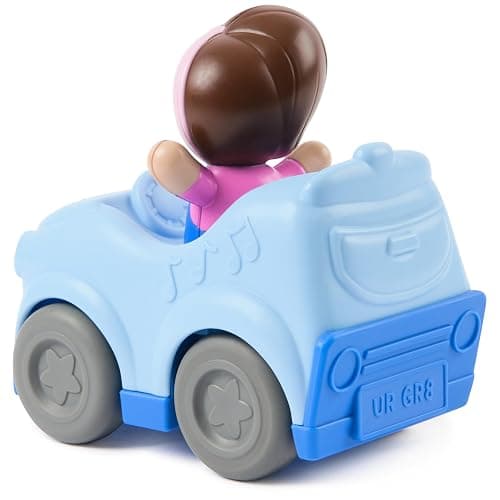 Ms. Rachel 1-2-3 Roll! Vehicle with Click-in Figure & Pull Back Action, Educational Toys & Toddler Toys for Girls & Boys Ages 1-3Y+ thumbnail 8