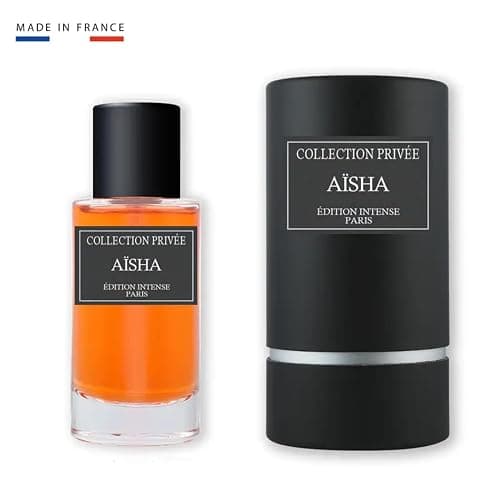 COLLECTION PRIVÉE Aisha Damen Aysha Parfum 50ml – Aycha Orientalischer Duft mit Zitrone, Vanille, Patchouli & Bernstein – Elegantes Eau de Parfum für Frauen Intensiv, Made in France EdP Luxus thumbnail 3