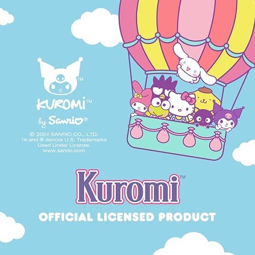 Sanrio Kuromi Car Air Freshener Scented Oil Pod Refills, Hello Kitty and Friends Cute Car Accessories - Midnight Lavender, 2ct thumbnail 8
