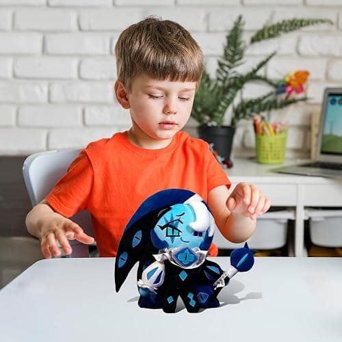 Adenzai Soft Shadow Milk Cookie Plush Toy – 9.5 Inch Cute Stuffed Doll for Kids and Adults, Collectible Shadow Character Plushie, Huggable Soft Toy for Gifts and Decoration Plush thumbnail 2