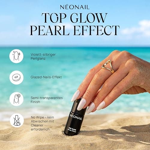 NÉONAIL UV Nagellack 7,2 ml - Farblos - Blooming Gel - NÉONAIL Farben - UV Lack - Gel Nägel - Nageldesign thumbnail 5