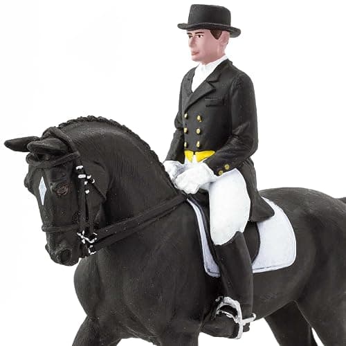 Safari Ltd. James on Dancing Bells Toy Set - Realistic Horse and Rider Model - Educational Toy for Boys, Girls, and Kids Ages 3+ thumbnail 5
