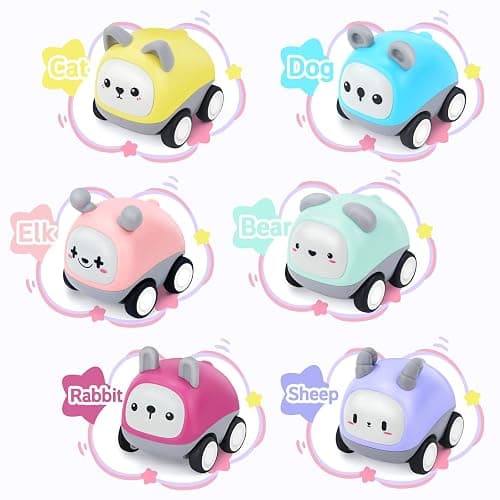seveclotree 7 in 1 Carrier Truck Toy Cars for Toddlers 1-3, With Lights & Music, Toddler Toys Age 2-4, Gifts for 1 2 3 Year Old Girls Birthday thumbnail 8