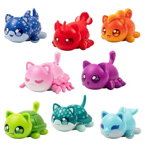 Aphmau MeeMeow Mystery Figures 6 Pack – Series 4; YouTube Gaming Channel, Blind Box, 6 of 8 Possible Under The Sea MeeMeows, Official Merch thumbnail 5