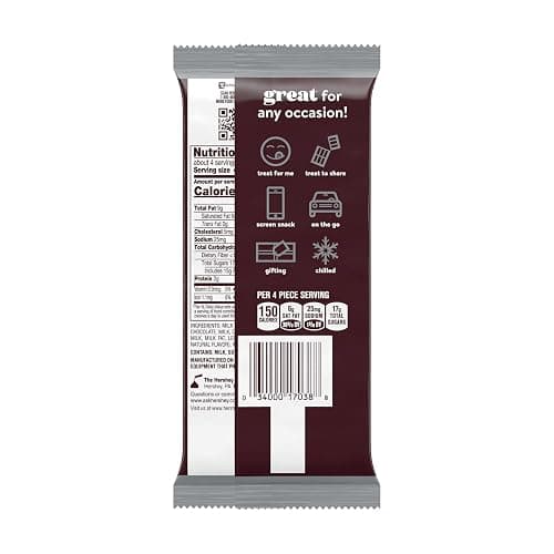 HERSHEY'S Milk Chocolate XL, Candy Bars, 4.4 oz (12 Count, 16 Pieces) thumbnail 2