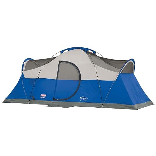 Coleman Montana Camping Tent, 6/8 Person Family Tent with Included Rainfly, Carry Bag, and Spacious Interior, Fits Multiple Queen Airbeds and Sets Up in 15 Minutes thumbnail 4