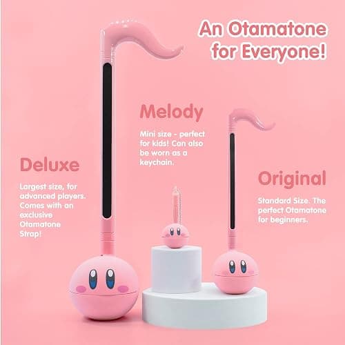 Otamatone [Special Series] Anime Character Electronic Musical Instrument Portable Synthesizer from Japan by Cube/Maywa Denki [English Manual] - Kirby thumbnail 7