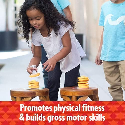 Educational Insights Pancake Pile-Up, Sequence Relay Board Game for Preschoolers, For 2-4 Players, Easter Basket Stuffers for Kids, Gift for Kids Ages 4+ thumbnail 5