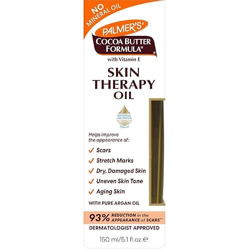 Palmer's Cocoa Butter Formula Skin Therapy Moisturizing Body Oil with Vitamin E & Pure Argan Oil, Deep Body Moisturizer for Dry, Damaged Skin, 5.1 Ounces thumbnail 2