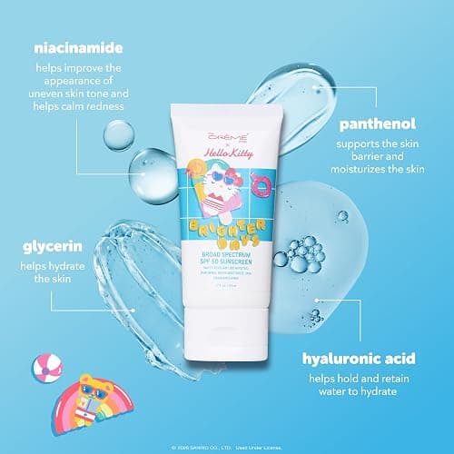 The Crème Shop Hello Kitty SPF50 Sunscreen for Face & Body, Water Resistant thumbnail 2