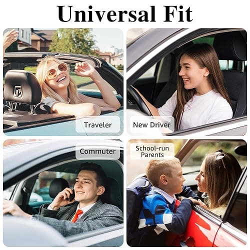 SRWNFOS Drive Safe Daddy Car Visor Clip, Funny Stainless Steel Visor Clips for Cars, Safe Driving Reminder for Dad, Daddy Car Accessories, New Car Gifts for Father, Father's Day Birthday Gifts for Dad thumbnail 5