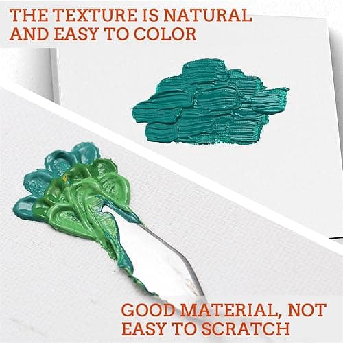 30 Pack Canvases for Painting with 4x4, 5x7, 8x10, 9x12, 11x14, 12x16, Painting Canvas for Oil & Acrylic Paint - 30 Packs - 6Sizes(5 of Each) thumbnail 5