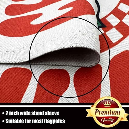 Merry Christmas Garden Flag 12x18 inch Outdoor-Double Sided Christmas Santa Claus Flag Vivid Color Polyester Yard Flags thumbnail 7