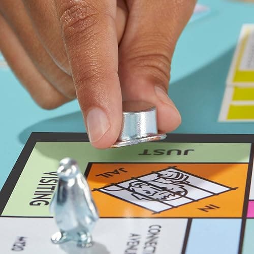 Monopoly Board Game | Classic Game with Storage Tray and Larger Tokens | Ages 8+ | 2 to 6 Players | Family Games for Kids and Adults | Kids thumbnail 5