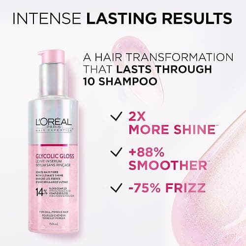 L'Oréal Paris Glycolic Gloss Shine Leave-In Serum thumbnail 3