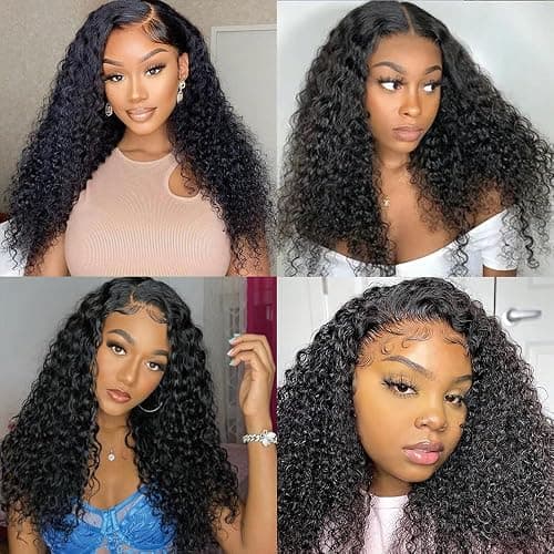 Seamless 3C 4A Kinky Curly Clip In Extension PU Weft Curly Clip in Extension Human Hair Clip Ins Full Head for Black Women Brazilian Remy Human Hair Natural Color 8Pcs with18clips 120g/Set (18 inch) thumbnail 8