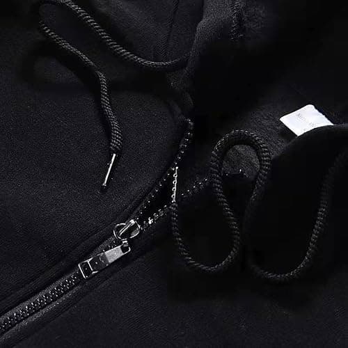 Aobiono Men Women Y2K Skeleton Zip Up Hoodie Emo Gothic Oversized Grunge Alt Jacket Vintage Graphic Baggy Dark Academia Punk thumbnail 3