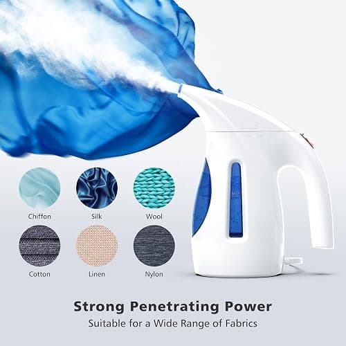 HiLIFE Steamer for Clothes, Portable Handheld Design, 240ml Big Capacity, 700W, Strong Penetrating Steam, Removes Wrinkle, for Home, Office(ONLY FOR 120V) thumbnail 5