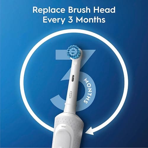 Oral-B Pro 300 Sensitive Clean Vitality Electric Toothbrush with (1) Brush Head, Rechargeable, White thumbnail 8