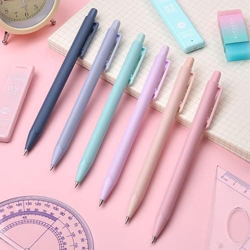 Four Candies Cute Mechanical Pencil Set, 6PCS Pastel Mechanical Pencils 0.5 & 0.7mm with 360PCS HB Leads, 3PCS Erasers and 9PCS Eraser Refills, Aesthetic School Supplies for Girls Writing thumbnail 8