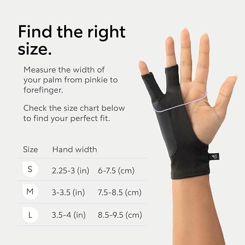 Paperlike's Drawing Glove for iPad - Artist Glove for Drawing on Tablets (Right and Left Hand; 3 Sizes: S, M, L) thumbnail 5