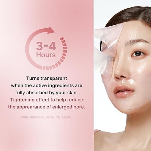 medicube Salmon DNA PDRN pink collagen jelly gel mask | overnight face mask for glass glow skin- elasticity, hydrating, firming and moisturizing | korean skincare, 28g, 4ea thumbnail 4