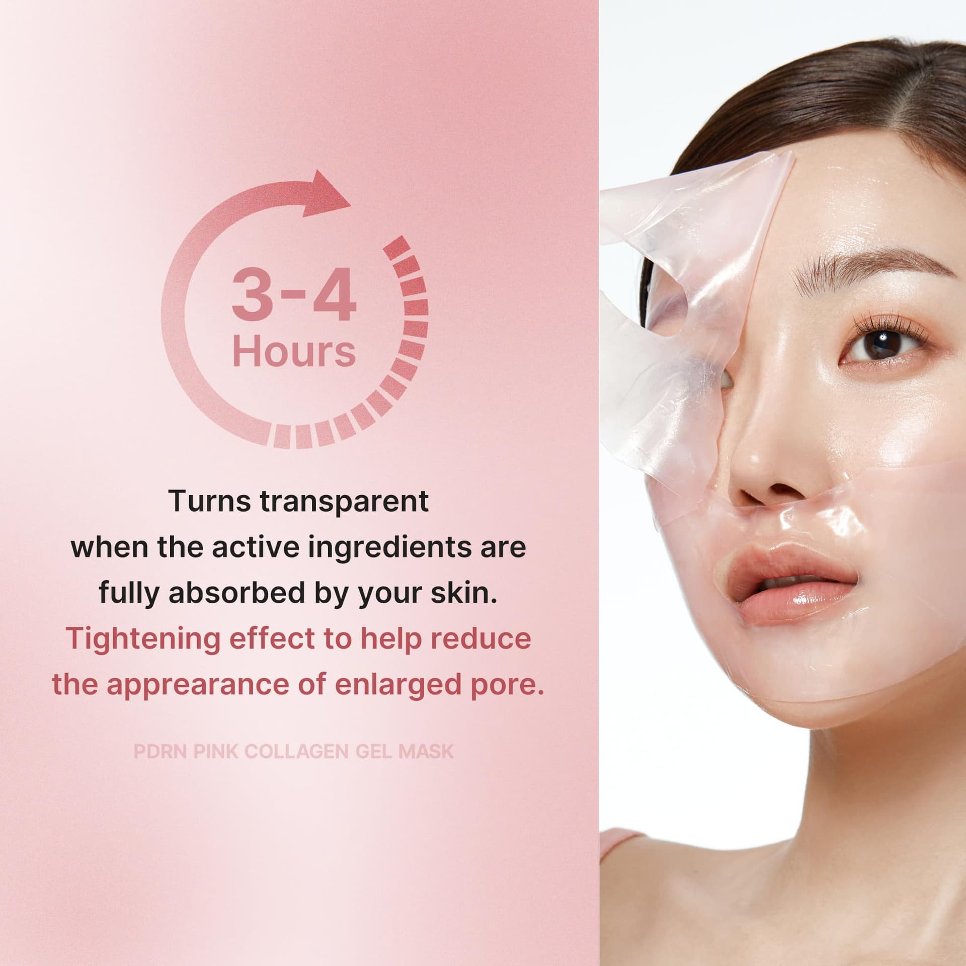 PDRN PINK COLLAGEN GEL MASK (4EA) thumbnail 3