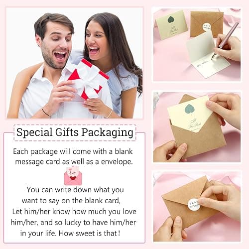 UNGENT THEM Pinky Promise Matching Bracelet for Couples Soulmate Man Distance Relationship Gifts for Women Men Him Her… thumbnail 5