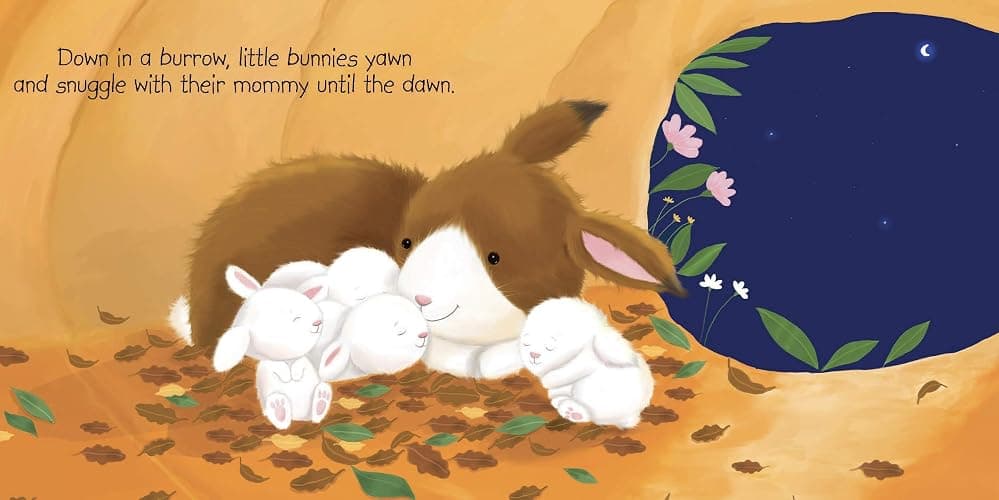 Night, Night to the Animals - Children's Padded Board Book - Bedtime Animals thumbnail 4
