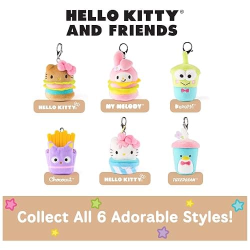 GUND Sanrio Hello Kitty and Friends Fast Food Surprise Plush Toy, Mystery Unboxing Stuffed Animal for Ages 1 and Up, Multicolor, 4” (1 of 6 Styles) thumbnail 8