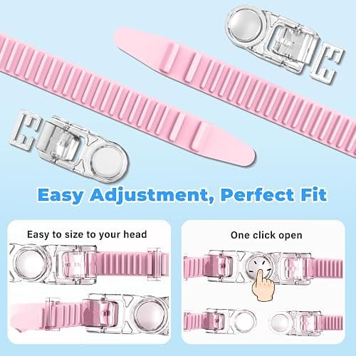 YLKJSWIM Swim Goggles for Kids 3-15 with Earplugs Large Frame Anti-Fog/UV Swimming Goggles for Boys Girls Toddler 2PCS thumbnail 6