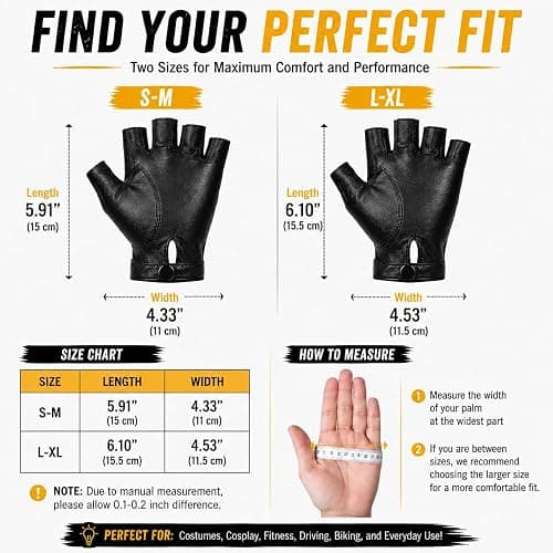 Black Fingerless Gloves Costume for Women, PU Leather Accessories Cosplay | Car Driver Race Spy Biker Faux Halloween Hand Men Mens Cheap Finger Fingers Glove Less Racer Short Without Brown Possible thumbnail 3