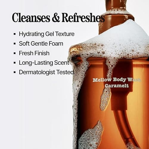 Knock Mellow Body Wash Caramelt, Hydrating Body Cleanser with Ceramide thumbnail 4