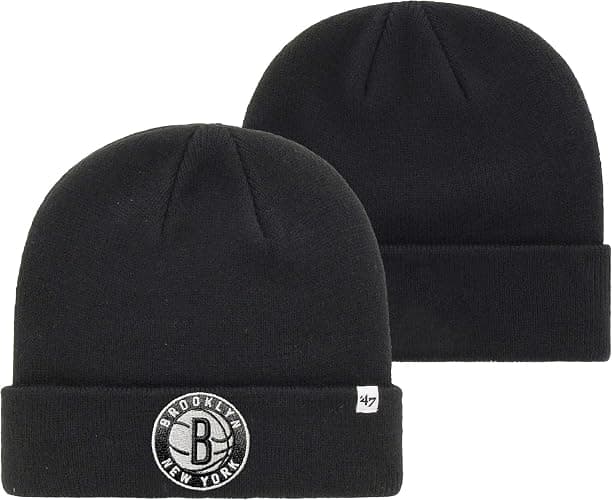 '47 MLB Unisex-Adult Primary Logo Cuffed Knit Primary Logo Team Color Beanie Hat Cold Weather Hat, One Size - Image 1