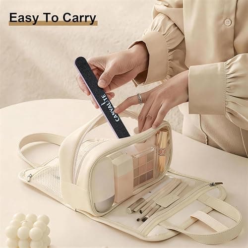 Canvalite Nail File and Buffer 100/180 Grit Emery Boards for Nails | Double sided emery board for gel prep, mini buffer block for smoothing, reusable nail care for beginners thumbnail 7