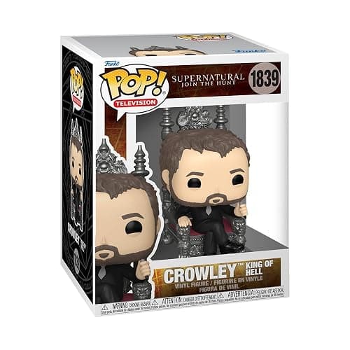 Funko Pop! TV: Supernatural - Crowley King of Hell - Collectable Vinyl Figure - Gift Idea - Official Merchandise - Toys for Kids & Adults - TV Fans - Model Figure for Collectors and Display - Image 1